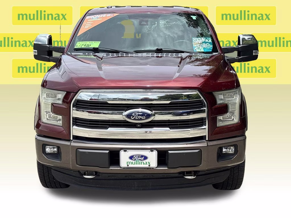 2015 Bronze Fire Metallic Ford F-150 Lariat 4X4 Truck