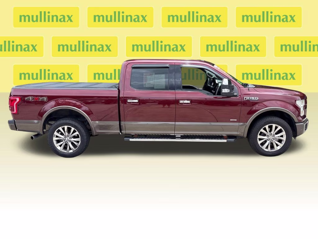 2015 Bronze Fire Metallic Ford F-150 Lariat 4X4 Truck