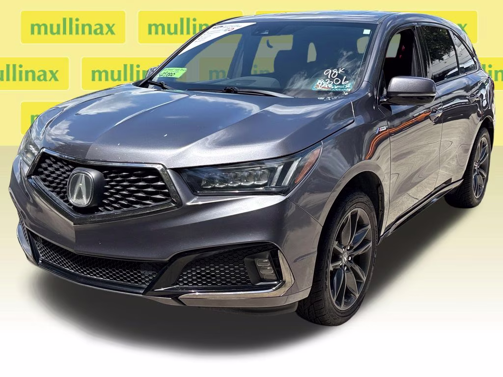 2019 Modern Steel Metallic Acura MDX 3.5L Technology Pkg w/A-Spec Pkg AWD SUV