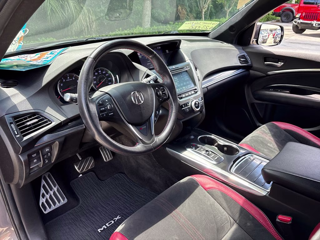 2019 Modern Steel Metallic Acura MDX 3.5L Technology Pkg w/A-Spec Pkg AWD SUV