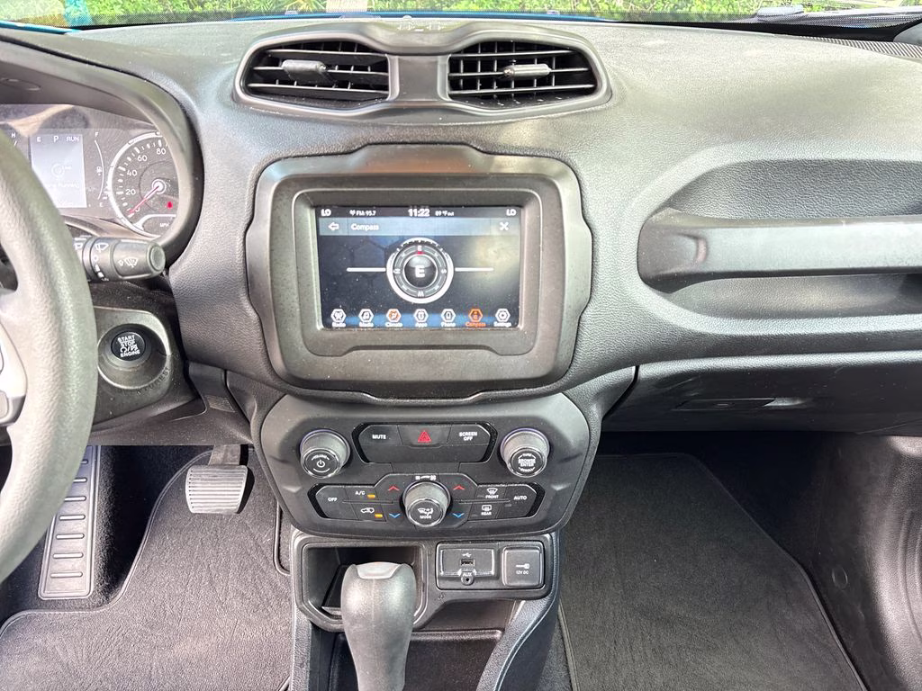 2020 Brilliant Blue Metallic Clear Coat Jeep Renegade Sport FWD SUV
