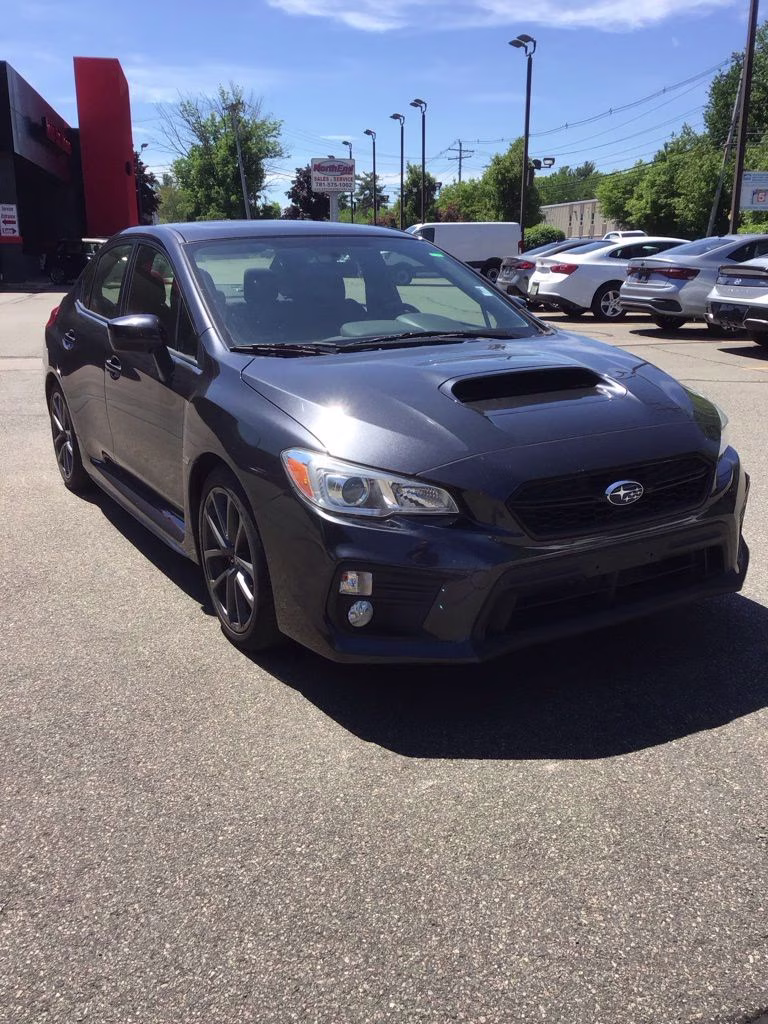 2019 Dark Gray Metallic Subaru WRX Premium AWD Sedan