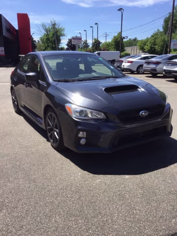 2019 Dark Gray Metallic Subaru WRX Premium AWD Sedan