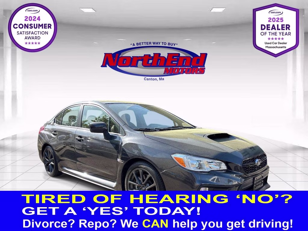 2019 Dark Gray Metallic Subaru WRX Premium AWD Sedan