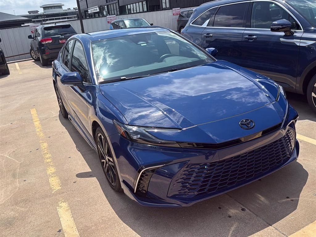 2025 Reservoir Blue Toyota Camry XSE FWD Sedan