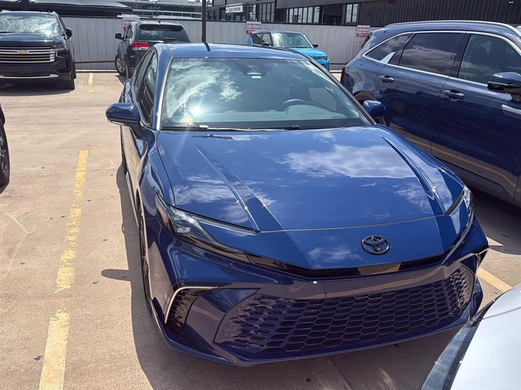 2025 Reservoir Blue Toyota Camry XSE FWD Sedan
