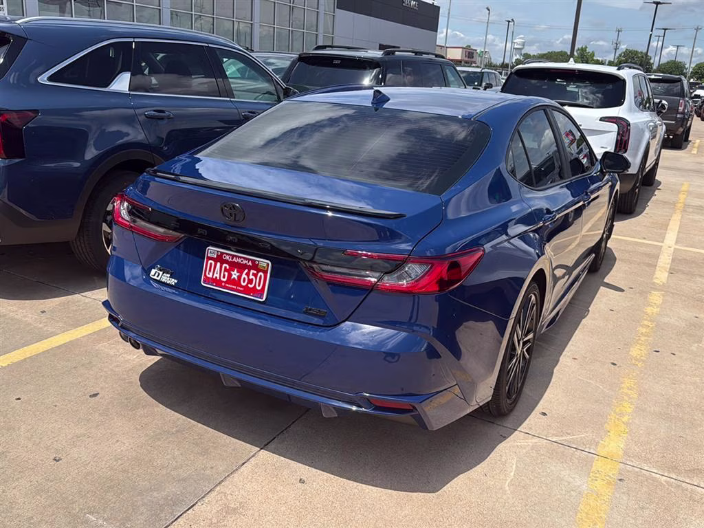 2025 Reservoir Blue Toyota Camry XSE FWD Sedan