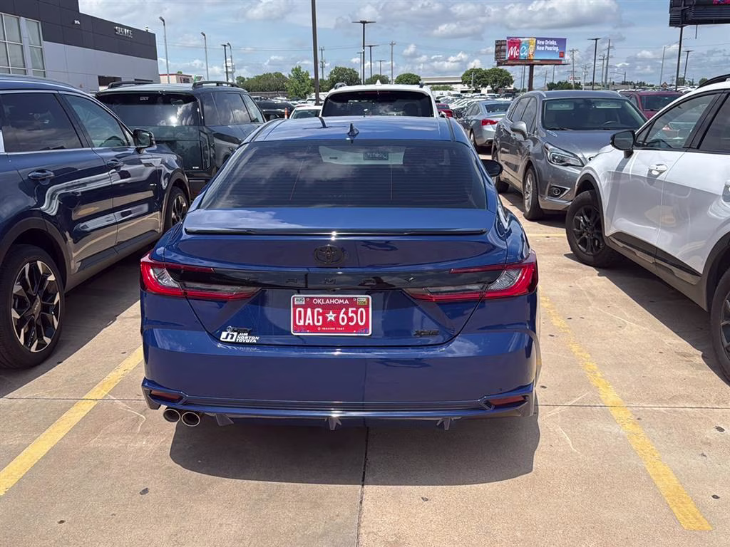 2025 Reservoir Blue Toyota Camry XSE FWD Sedan