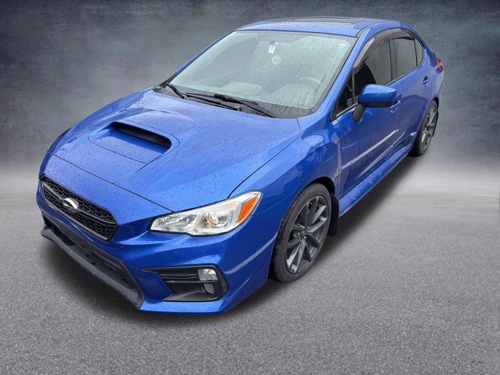 2018 WR Blue Pearl Subaru WRX Premium AWD Sedan