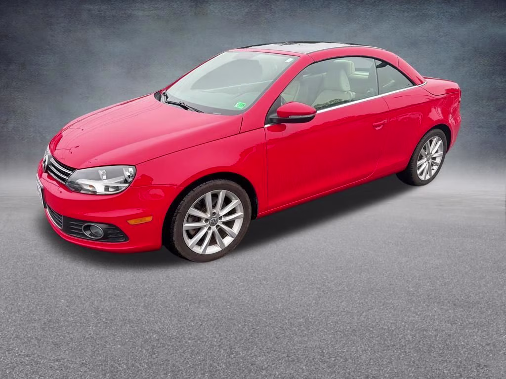 2015 Flash Red Volkswagen Eos Komfort Edition FWD Convertible