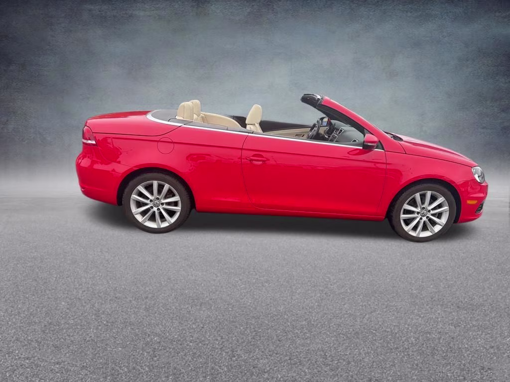 2015 Flash Red Volkswagen Eos Komfort Edition FWD Convertible
