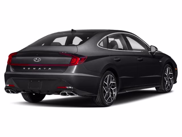 2021 Phantom Black Hyundai Sonata N Line FWD Sedan