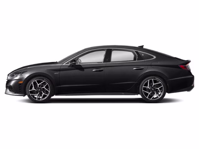 2021 Phantom Black Hyundai Sonata N Line FWD Sedan