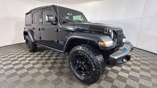 2023 Black Clearcoat Jeep Wrangler Base 4xe 4X4 SUV