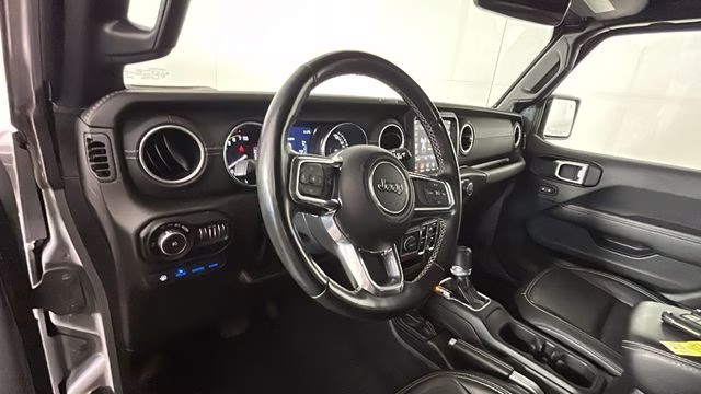 2022 Sting-Gray Clearcoat Jeep Wrangler Unlimited Sahara 4xe 4X4 SUV