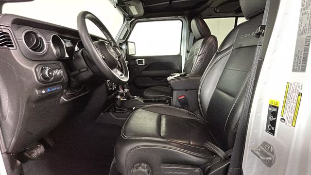 2022 Bright White Clearcoat Jeep Wrangler Unlimited Sahara 4xe 4X4 SUV