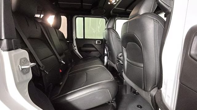 2022 Bright White Clearcoat Jeep Wrangler Unlimited Sahara 4xe 4X4 SUV