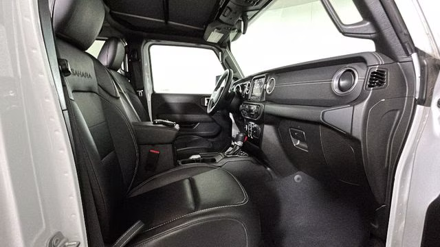 2022 Bright White Clearcoat Jeep Wrangler Unlimited Sahara 4xe 4X4 SUV