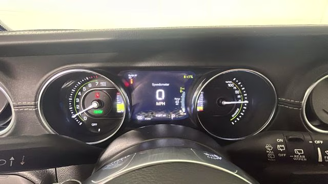 2023 Hydro Blue Pearl Coat Jeep Wrangler Sahara 4xe 4X4 SUV