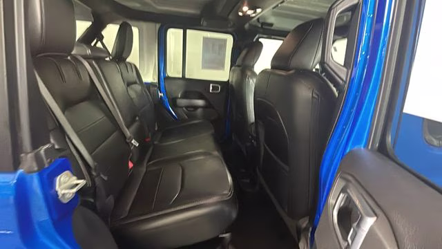 2023 Hydro Blue Pearl Coat Jeep Wrangler Sahara 4xe 4X4 SUV