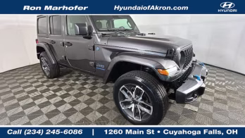 2024 Granite Crystal Metallic Clearcoat Jeep Wrangler Sport S 4xe 4X4 SUV