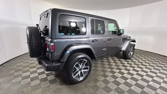 2024 Granite Crystal Metallic Clearcoat Jeep Wrangler Sport S 4xe 4X4 SUV