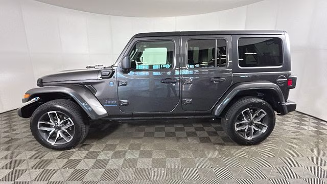 2024 Granite Crystal Metallic Clearcoat Jeep Wrangler Sport S 4xe 4X4 SUV