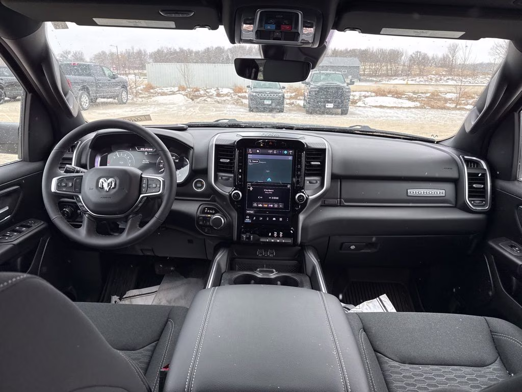 2026 Diamond Black Crystal Pearlcoat Ram 1500 Big Horn 4X4 Truck