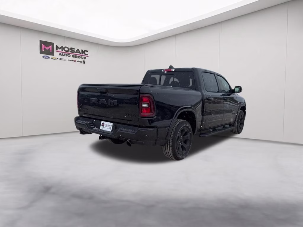 2026 Diamond Black Crystal Pearlcoat Ram 1500 Big Horn 4X4 Truck