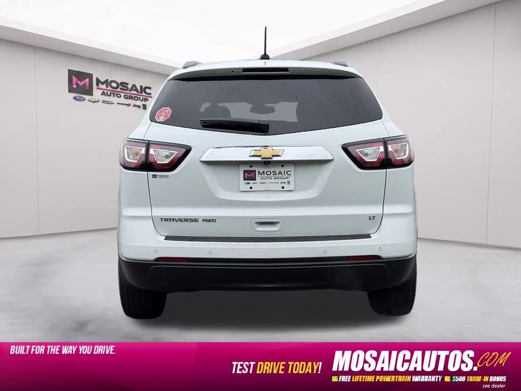 2017 Summit White Chevrolet Traverse 2LT AWD SUV