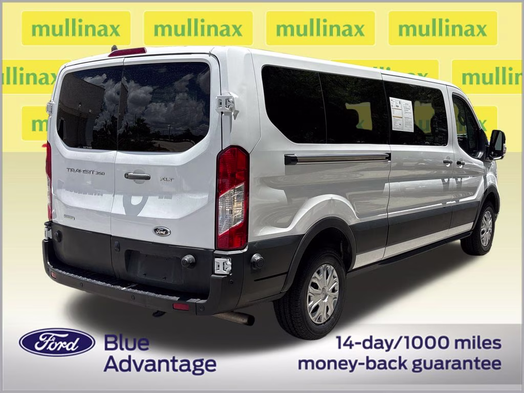 2024 Oxford White Ford Transit-350 XLT RWD Crossover