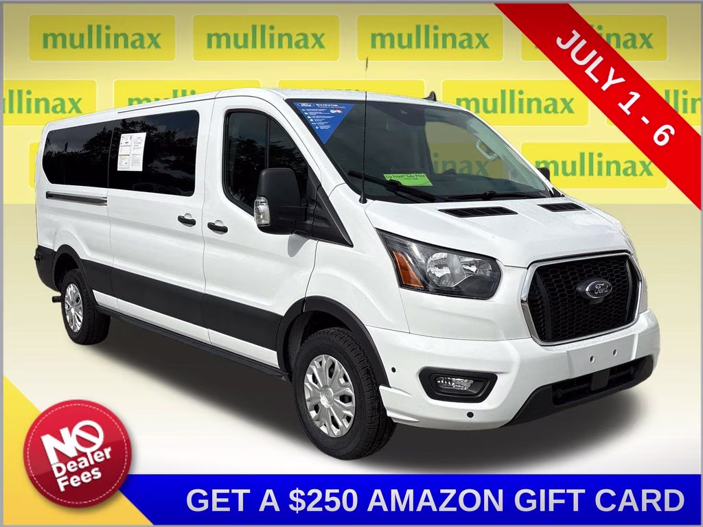 2024 Oxford White Ford Transit-350 XLT RWD Crossover