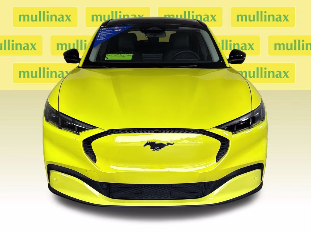 2025 Grabber Yellow Ford Mustang Mach-E Select AWD SUV