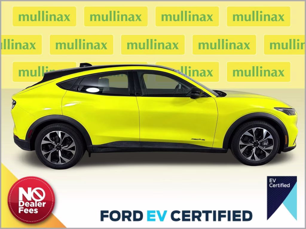 2025 Grabber Yellow Ford Mustang Mach-E Select AWD SUV