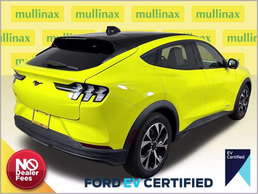 2025 Grabber Yellow Ford Mustang Mach-E Select AWD SUV