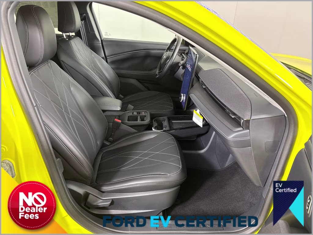 2025 Grabber Yellow Ford Mustang Mach-E Select AWD SUV