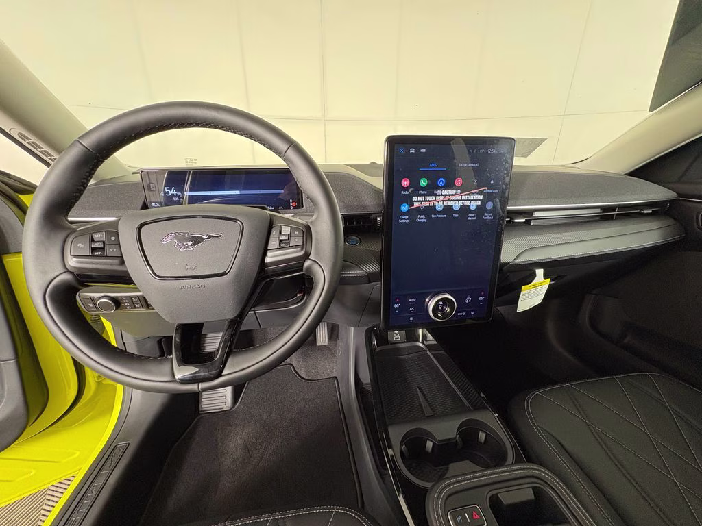 2025 Grabber Yellow Ford Mustang Mach-E Select AWD SUV
