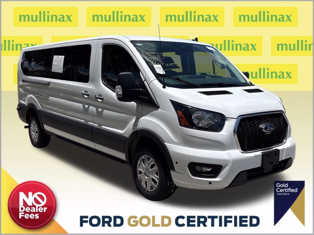 2024 Oxford White Ford Transit-350 XLT RWD Crossover