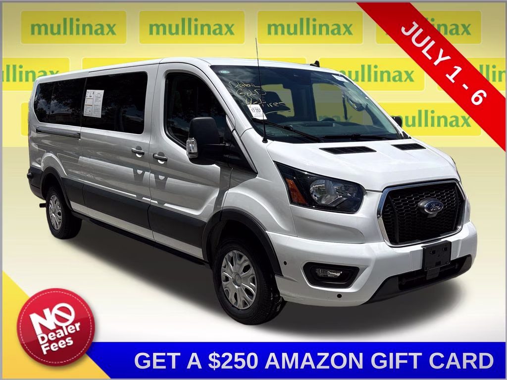2024 Oxford White Ford Transit-350 XLT RWD Crossover