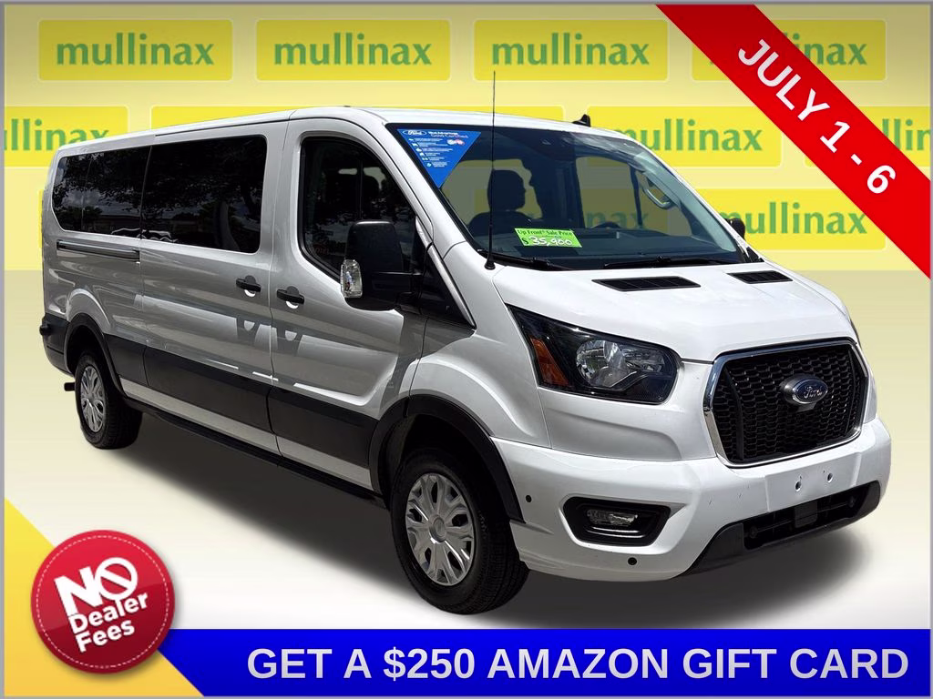 2024 Oxford White Ford Transit-350 XLT RWD Crossover