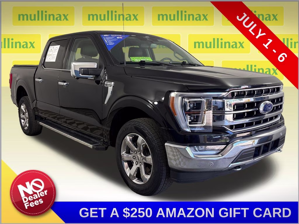 2023 Agate Black Metallic Ford F-150 Lariat 4X4 Truck