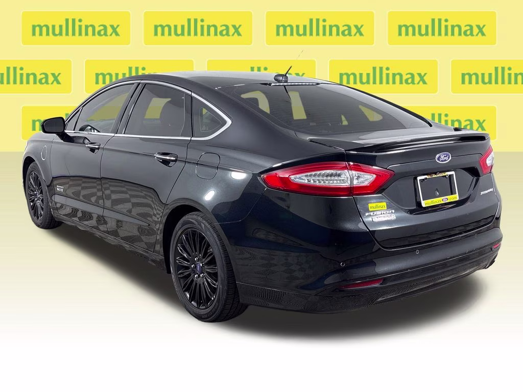 2014 Tuxedo Black Metallic Ford Fusion Energi Titanium FWD Sedan