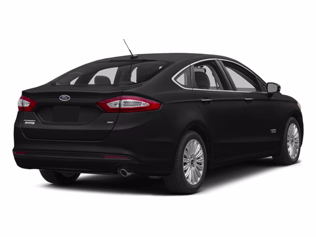 2014 Tuxedo Black Metallic Ford Fusion Energi Titanium FWD Sedan