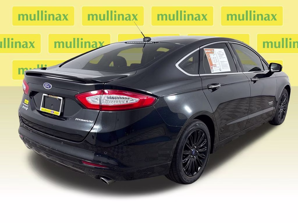 2014 Tuxedo Black Metallic Ford Fusion Energi Titanium FWD Sedan