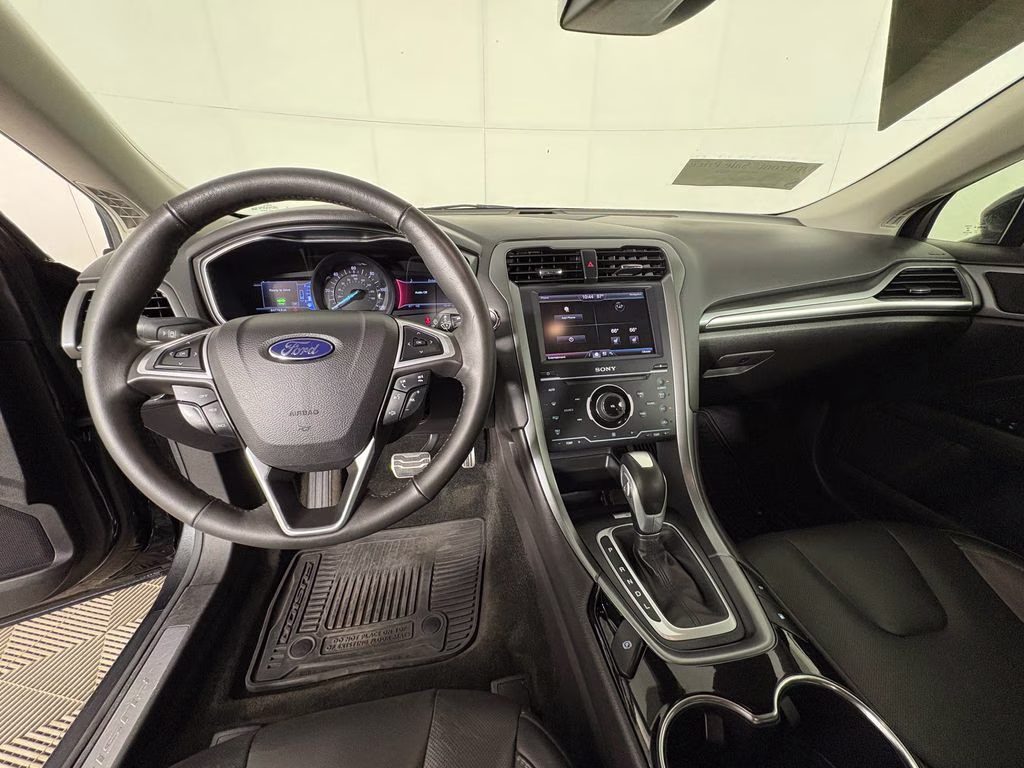 2014 Tuxedo Black Metallic Ford Fusion Energi Titanium FWD Sedan