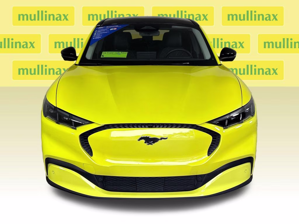 2025 Grabber Yellow Ford Mustang Mach-E Select AWD SUV