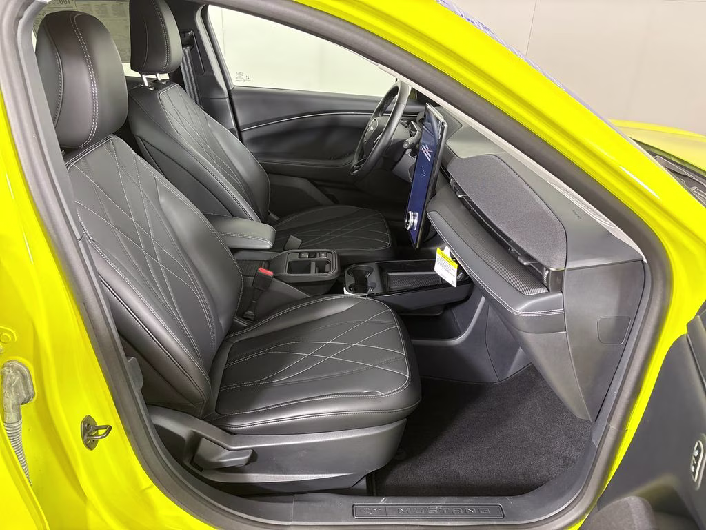 2025 Grabber Yellow Ford Mustang Mach-E Select AWD SUV