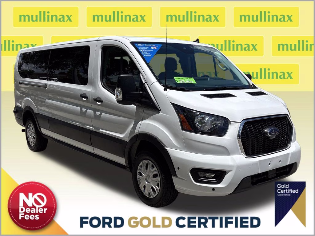 2024 Oxford White Ford Transit-350 XLT RWD Crossover
