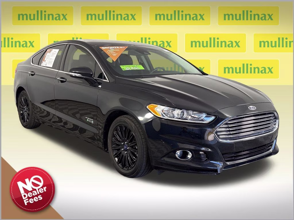 2014 Tuxedo Black Metallic Ford Fusion Energi Titanium FWD Sedan