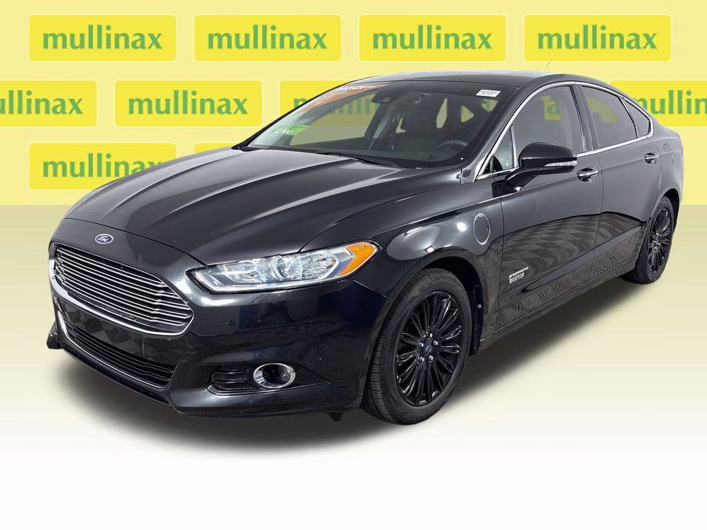 2014 Tuxedo Black Metallic Ford Fusion Energi Titanium FWD Sedan